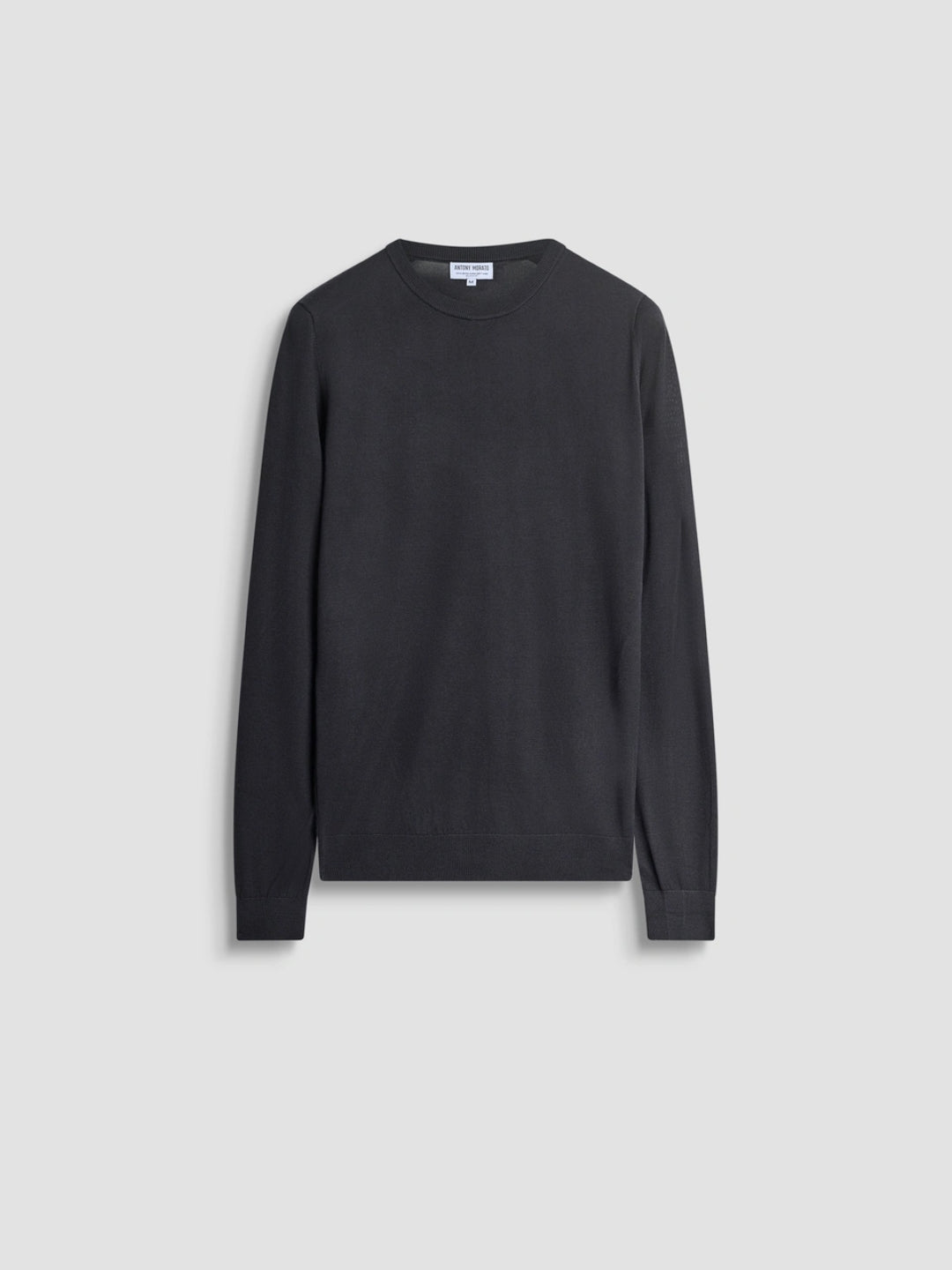 Antony Morato Maglia Regular Fit in Misto Lana Nero