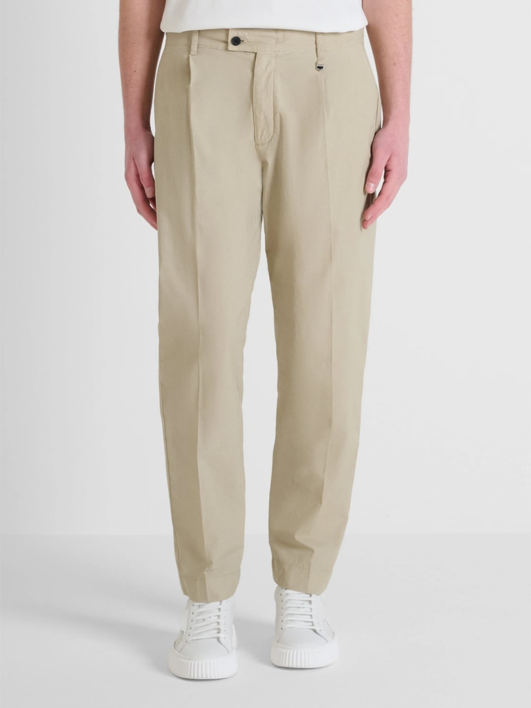 Antony Morato Pantaloni regular fit gael in cotone Sand