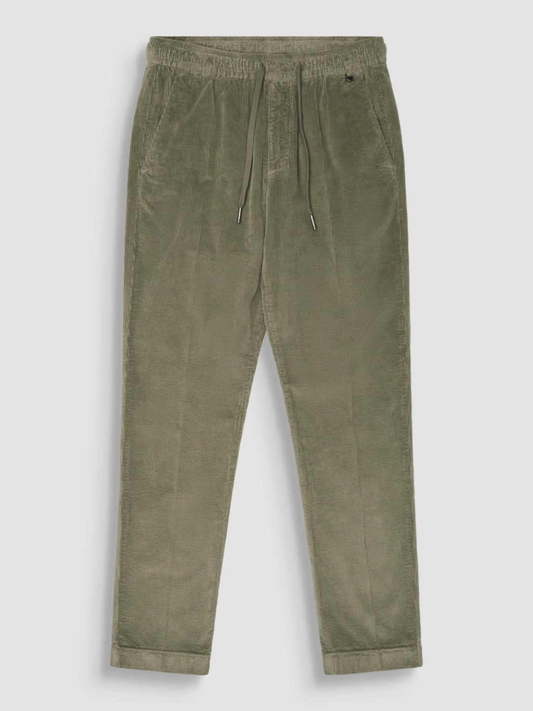 Antony Morato Pantaloni Slim fit Salem Velluto con laccio Oliva