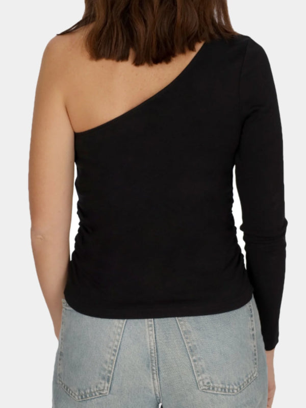 Juicy Couture Top Monospalla Nero