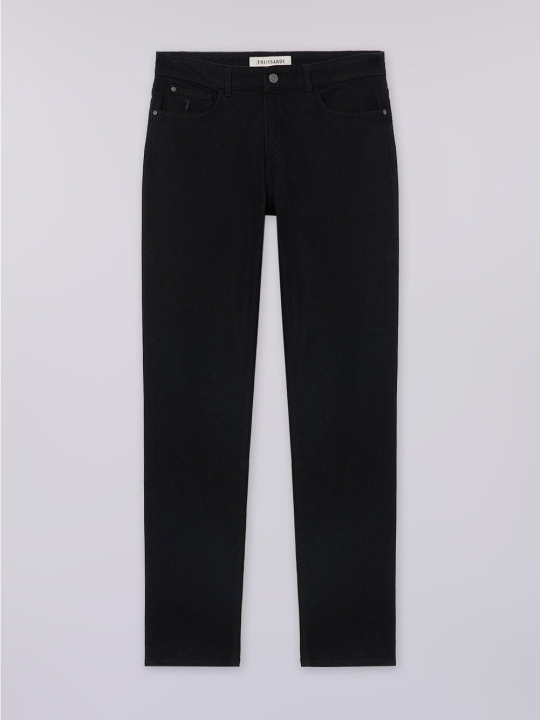 Trussardi Jeans Slim 370 CLOSE in denim rinse Nero