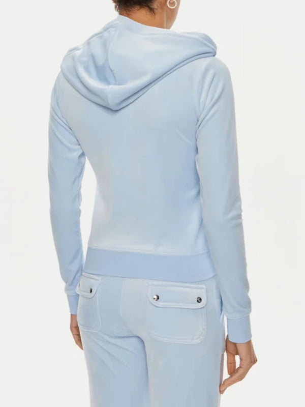 Juicy Couture Robertson Hoodie Classic Celeste