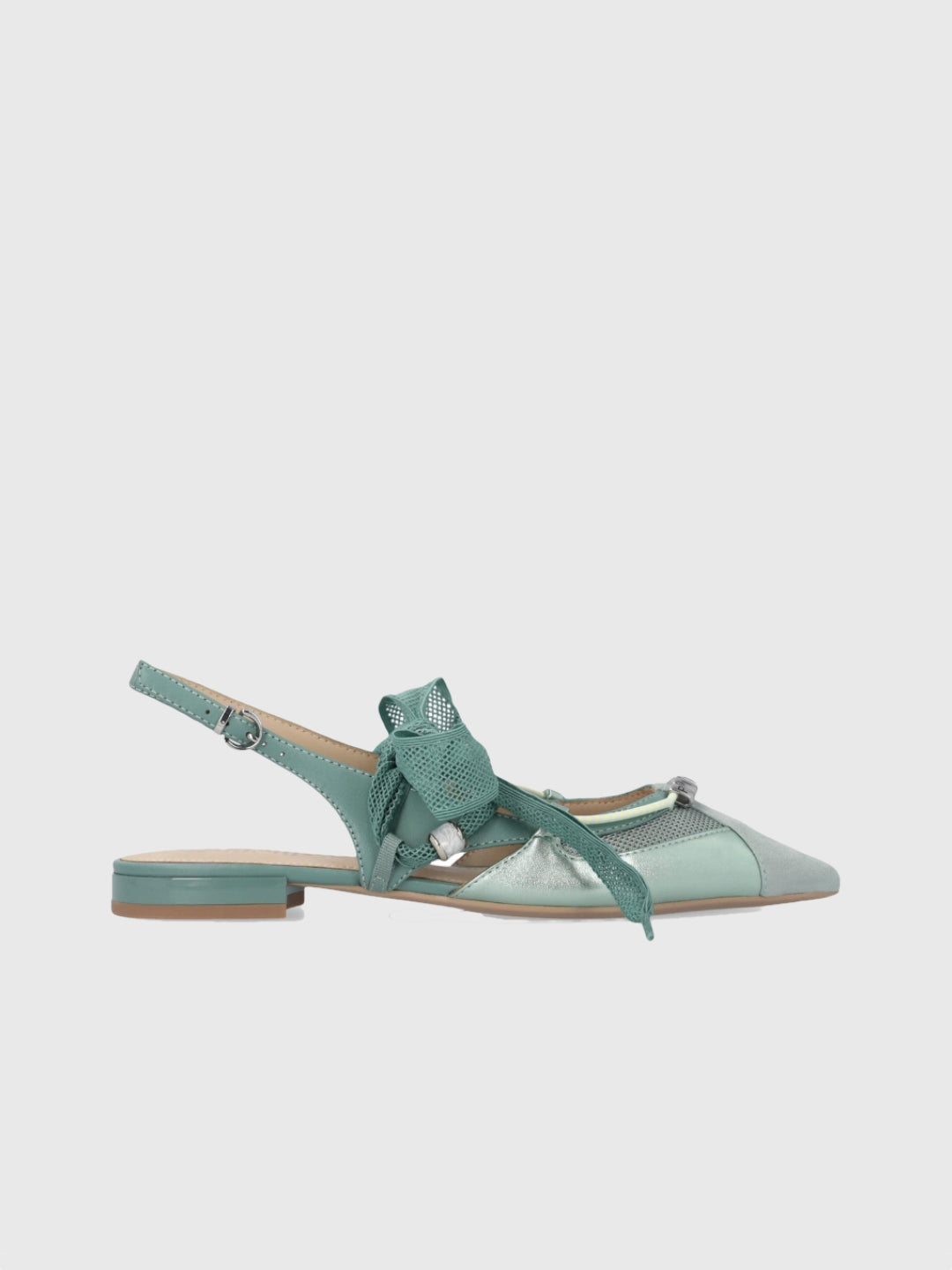 Pinko Ballerine slingback con lacci Sage
