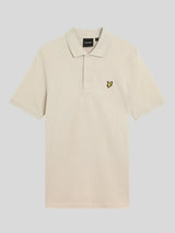 Lyle & Scott Polo in jersey di cotone Cove Beige