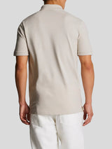 Lyle & Scott Polo in jersey di cotone Cove Beige