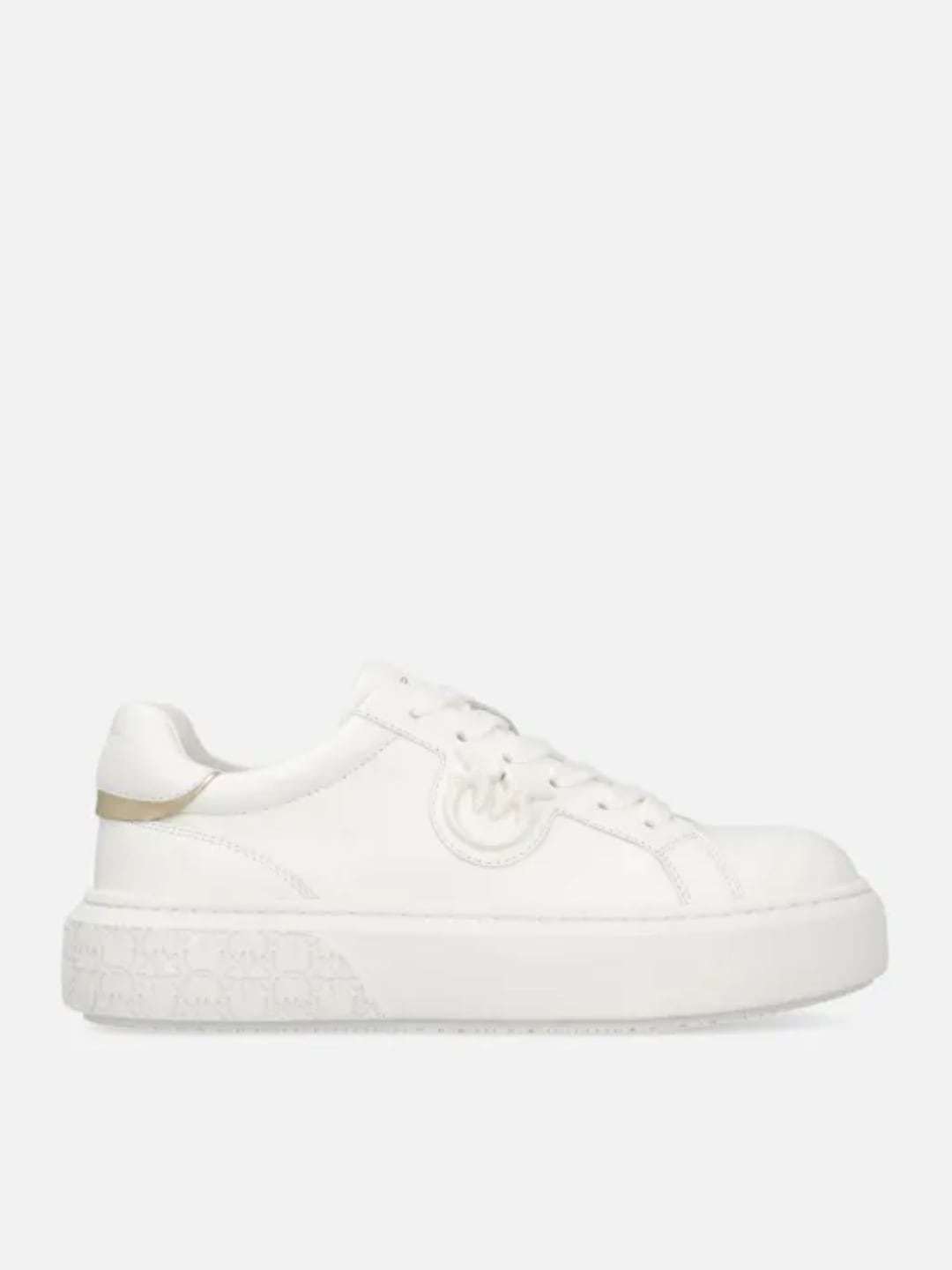 Pinko Sneaker Calf Leather YOKO 12 Milk
