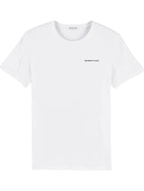 T-Shirt Stampa Grafica Posteriore Uomo in Cotone Biologico Filou LXXIX Bianco