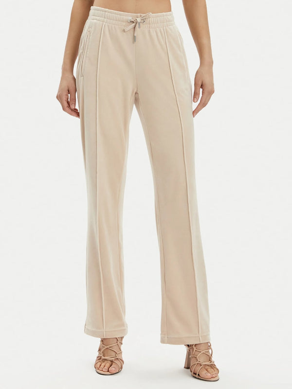 Juicy Couture Pantalone Tuta Tina Track Beige