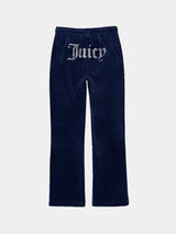 Juicy Couture Pantalone Tuta Tina Track Blu