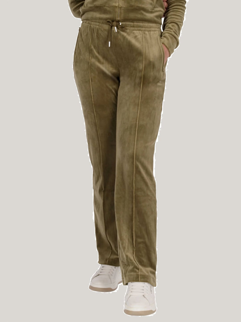 Juicy Couture Pantalone Tuta Tina Track Dark Olive