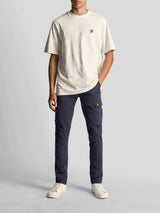 Lyle & Scott Pantalone Cargo con Tasconi Navy