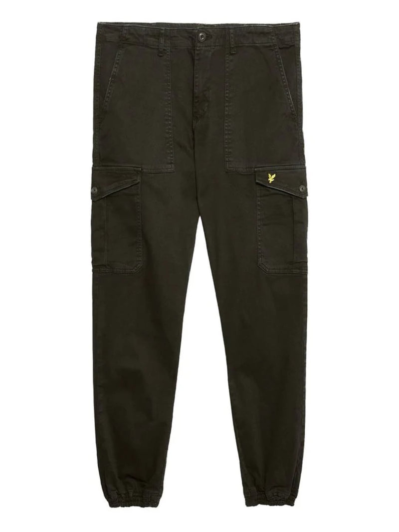 Lyle & Scott Pantalone Cargo Uomo Verde Militare