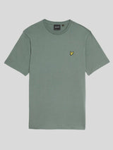 Lyle & Scott T-Shirt Maniche Corte con Ricamo Logo Green Mercurial
