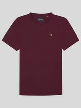 Lyle & Scott T-shirt girocollo Burgundy