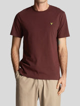 Lyle & Scott T-shirt girocollo Burgundy