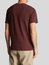 Lyle & Scott T-shirt girocollo Burgundy