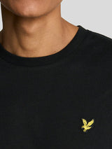 Lyle & Scott T-shirt girocollo Nero Jet Black