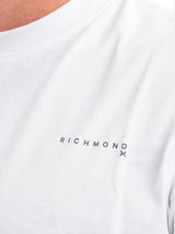 Richmond X T-Shirt con logo cuore Bianco