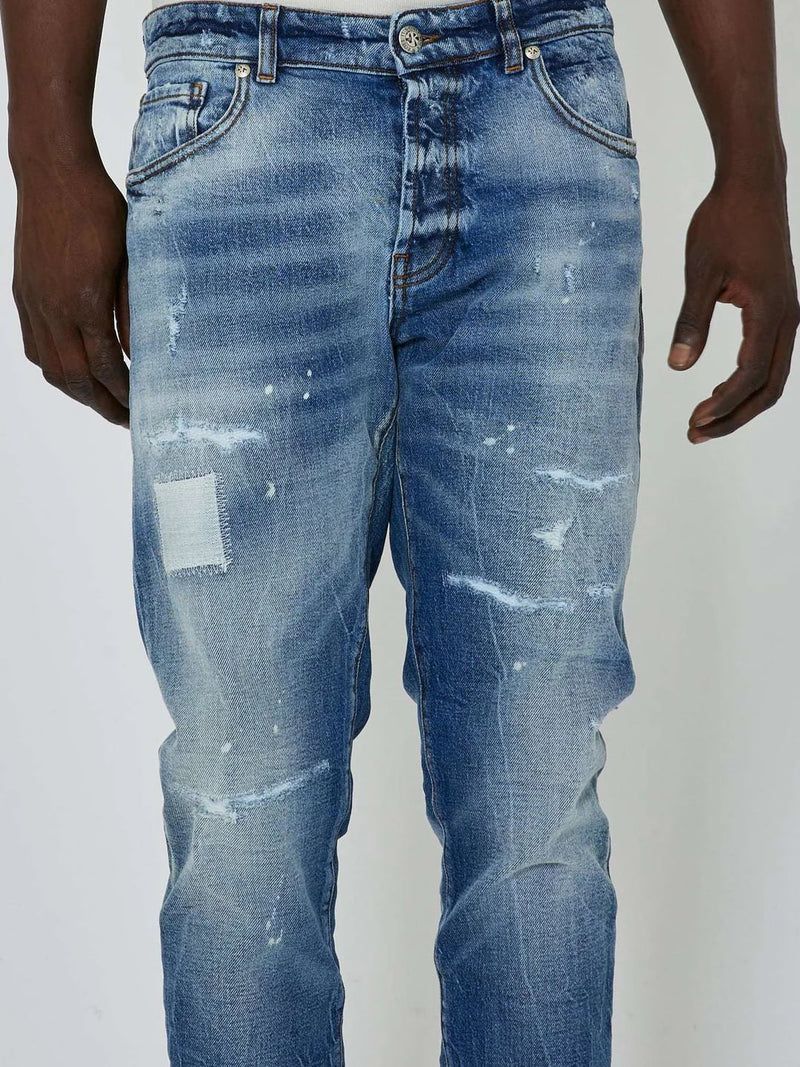 Richmond X Jeans Slim Denim Chiaro