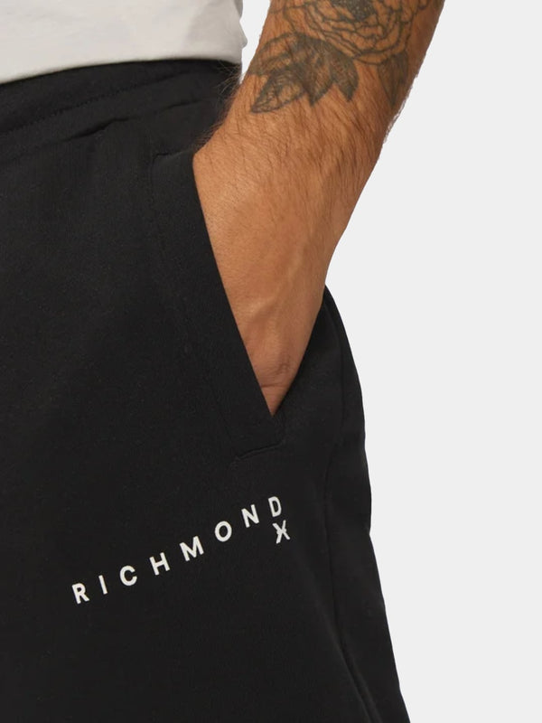 Richmond X Pantalone in felpa con logo Nero