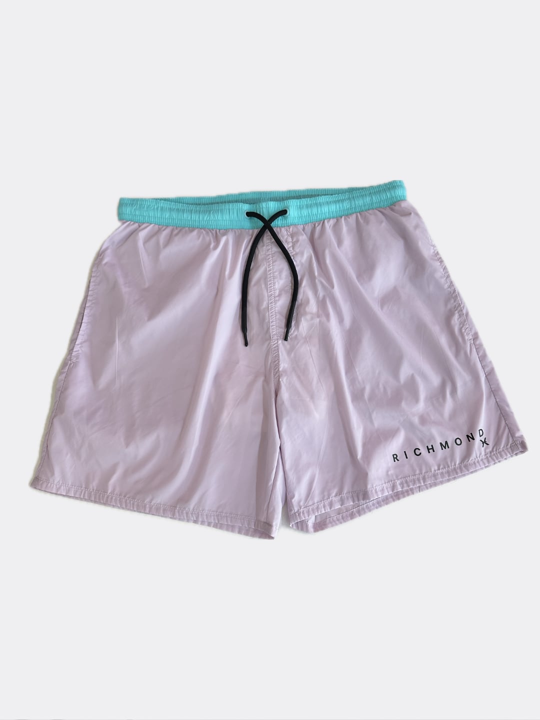 Richmond X Costume da Mare da Uomo Bicolor Rosa e Turchese