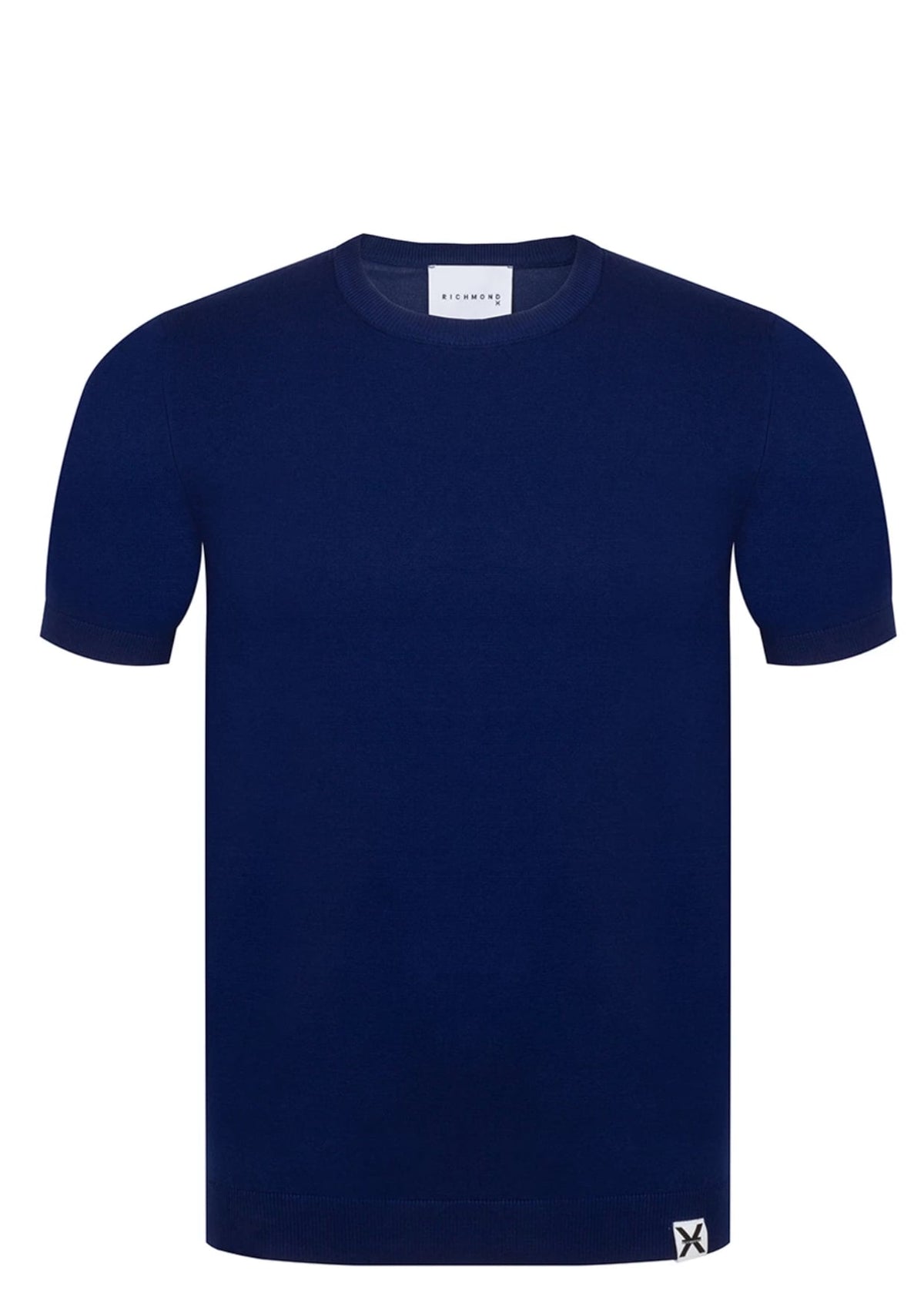 Richmond X Maglia Slim fit in Viscosa Blu Navy