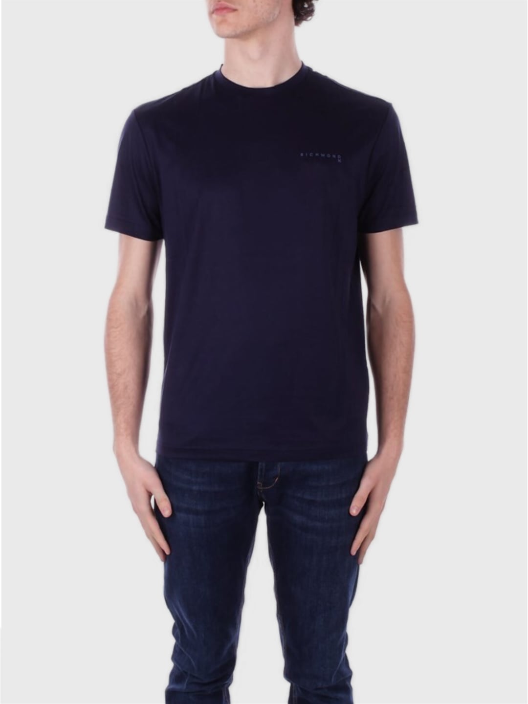 Richmond X T-shirt con logo Blu Scuro