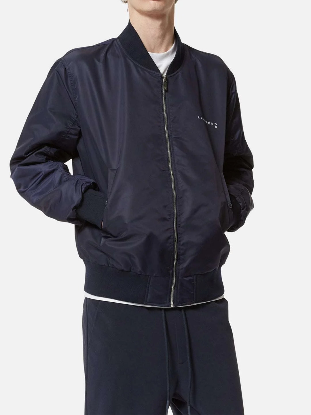 Richmond Bomber con Logo sul retro Zaffiro Scuro