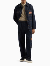 ARMANI EXCHANGE POLO IN PIQUET DI COTONE EFFETTO USED BEIGE
