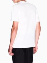 Armani Exchange T-shirt Regular Fit Milano New York Bianco
