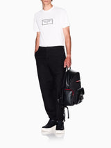 Armani Exchange T-shirt Regular Fit Milano New York Bianco
