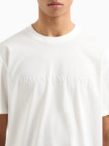 Armani Exchange T-shirt Regular Fit Bianco