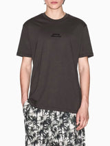 Armani Exchange T-shirt Regular Fit In Cotone Con Logo Verde