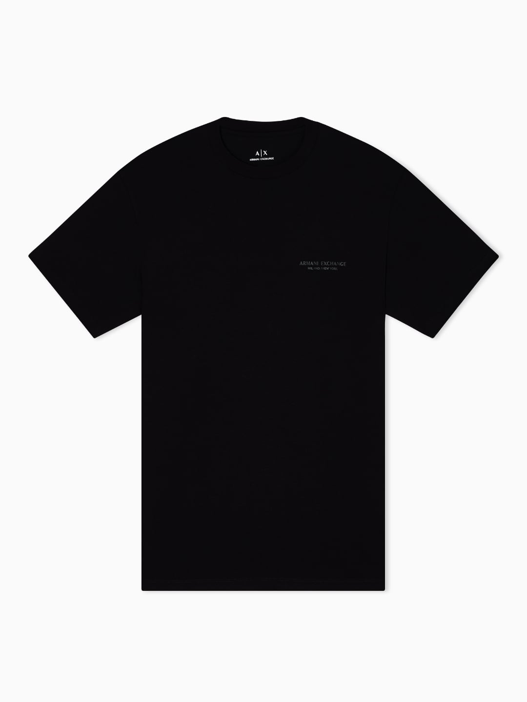 Armani Exchange T-Shirt Regular fit con Logo Nero