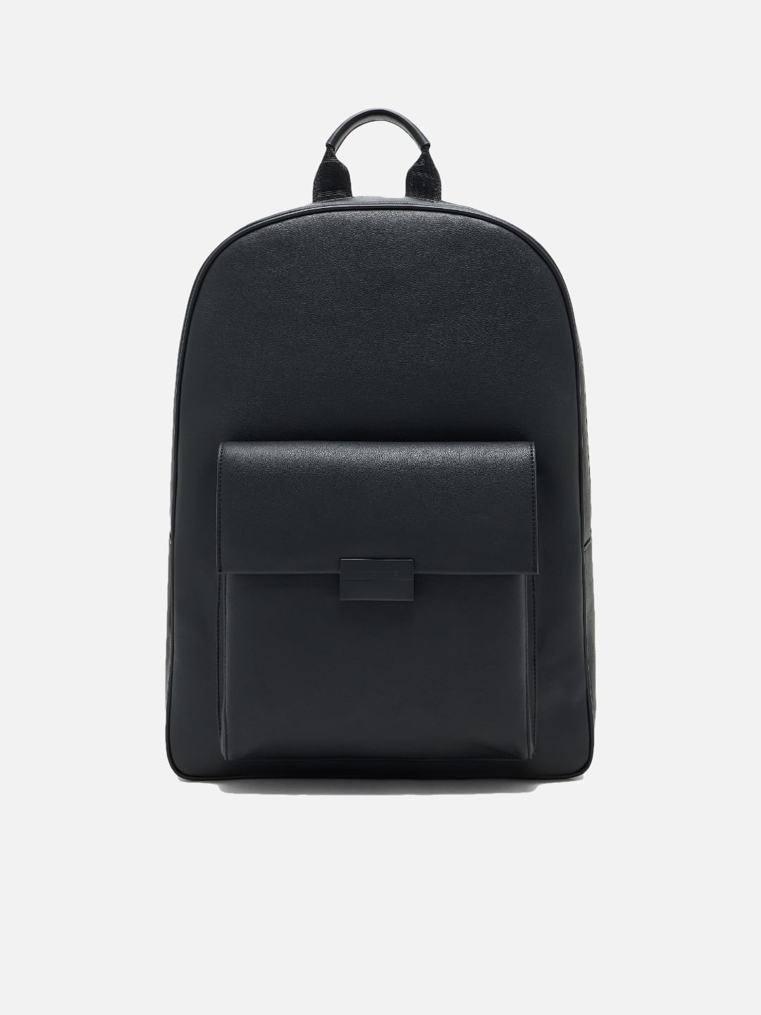 Armani Exchange Backpack in smooth material Nero