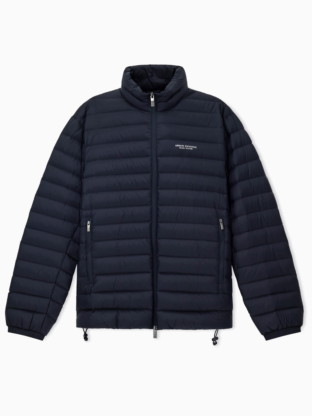 Armani Exchange Piumino fullzip Trapuntato Deep Navy