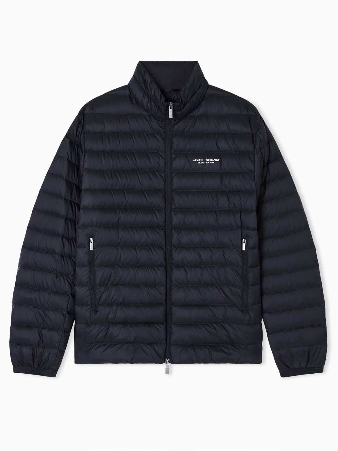Armani Exchange Piumino fullzip Trapuntato Nero