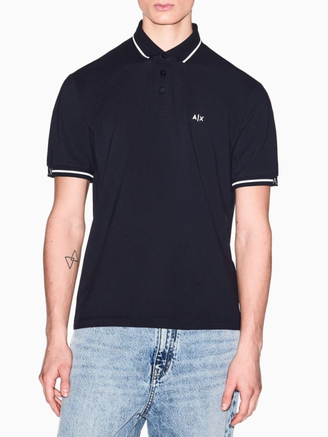 Armani Exchange Polo Regular fit Blu Deep Navy