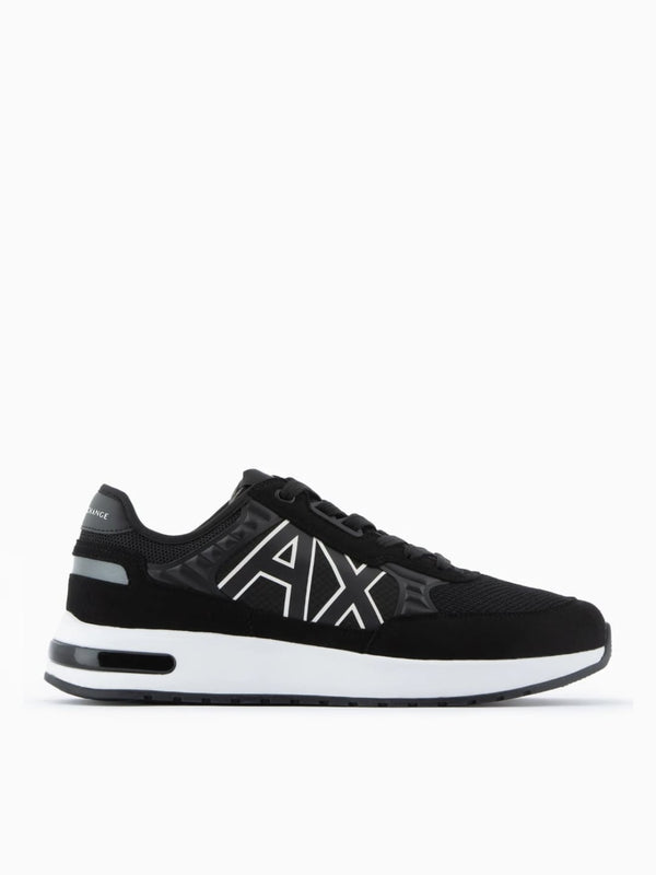 Sneaker logo A/X laterale Col Nero