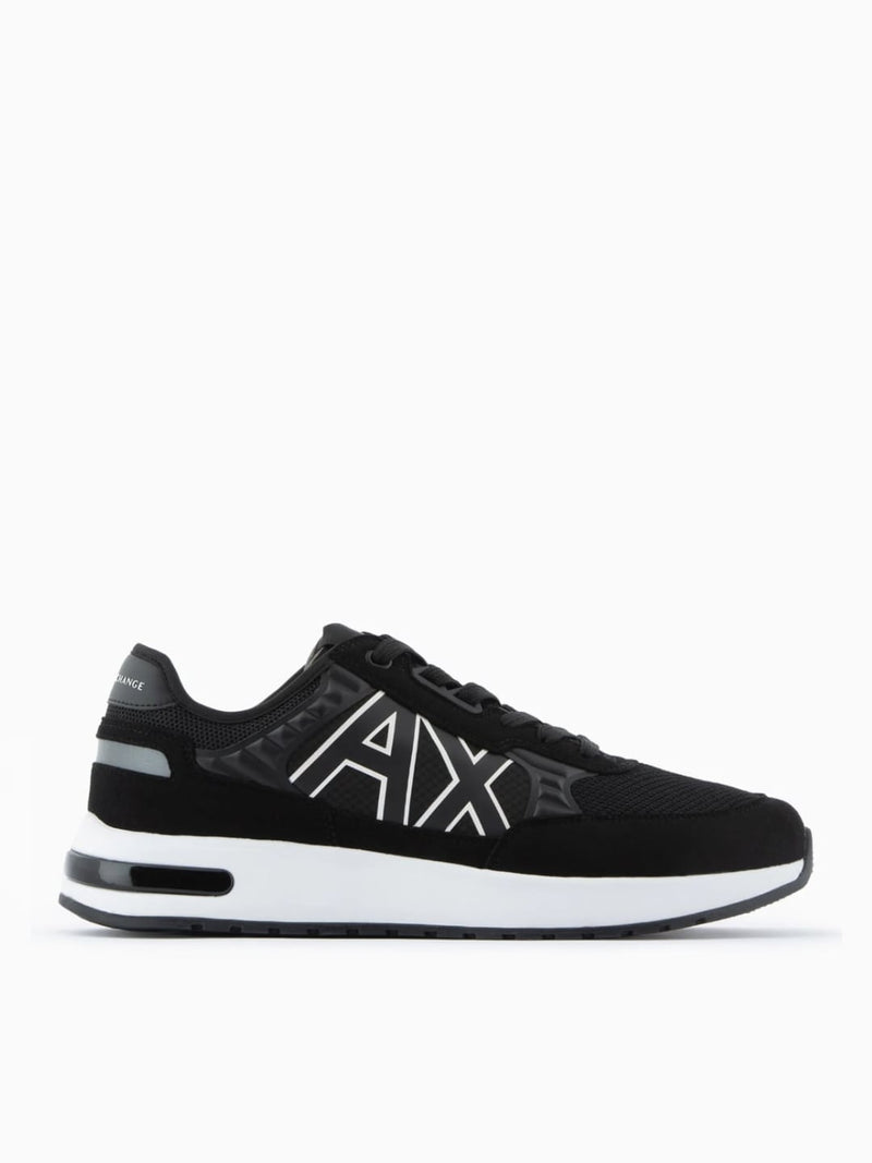 Sneaker logo A/X laterale Col Nero