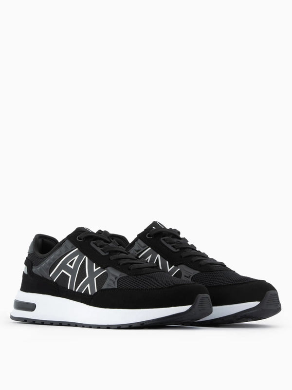 Sneaker logo A/X laterale Col Nero