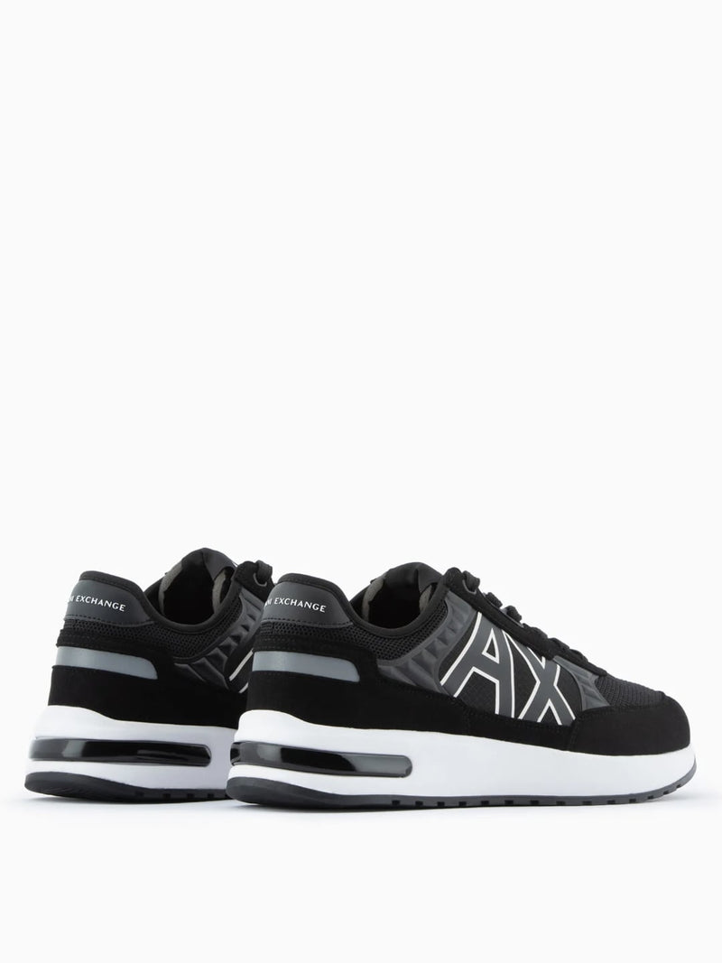 Sneaker logo A/X laterale Col Nero