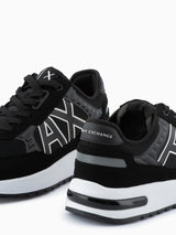 Sneaker logo A/X laterale Col Nero