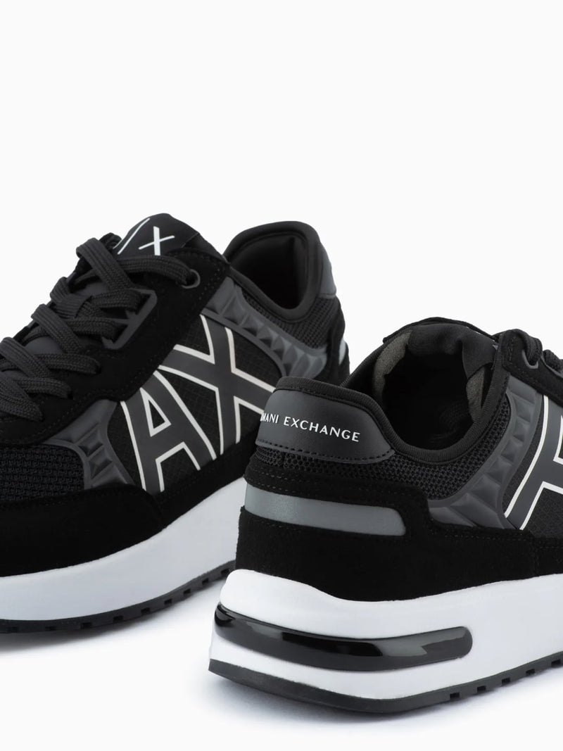 Sneaker logo A/X laterale Col Nero