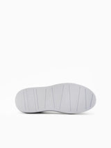 Sneaker in action leather logo A/X su suola Nero