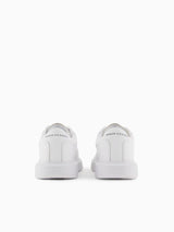 Sneaker in action leather logo A/X su suola Optical White