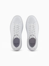 Sneaker in action leather logo A/X su suola Optical White