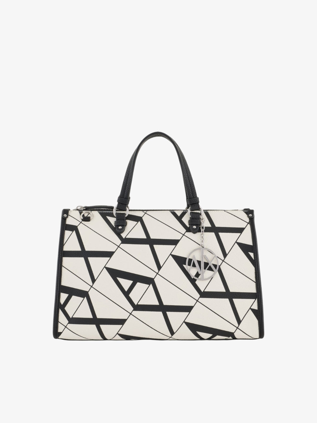 Armani Exchange Borsa a mano Bianco/ Nera