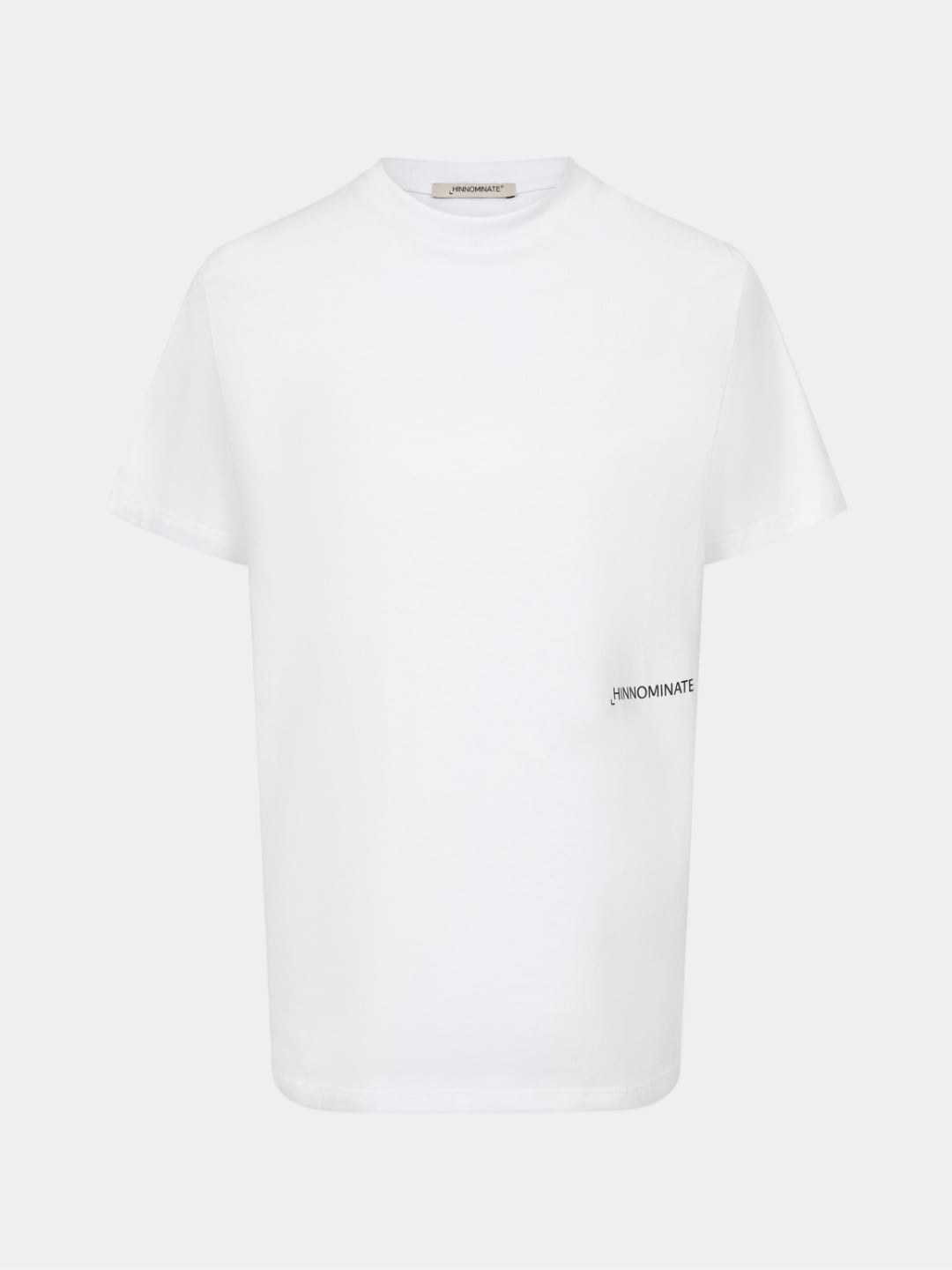 Hinnominate T-shirt Mezza Manica Basica In Jersey Bianca