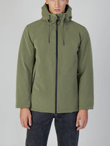 Giaccone Imbottito Active Hydro Mid Parka Military